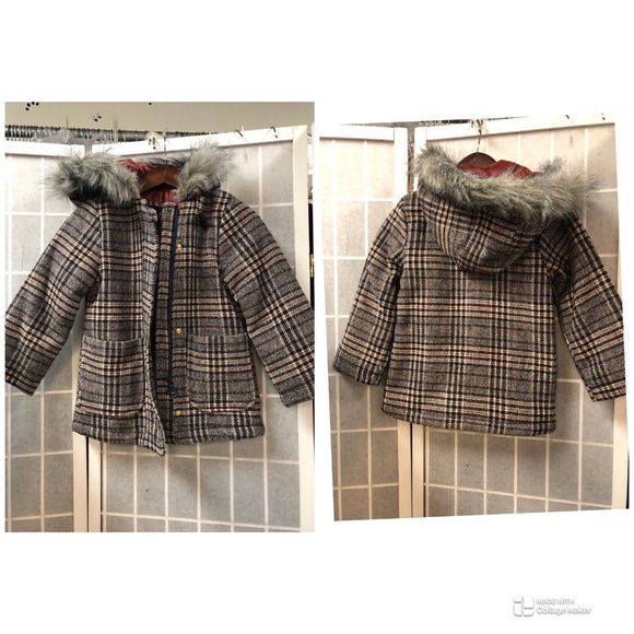 Jessica Simpsons, Girls, Winter coat, Size 4,Pockets,Plush hood,Long sleeve.! - Picture 1 of 10